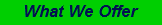 Financing Options / Programs  / Information