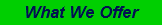 Financing Options / Programs  / Information
